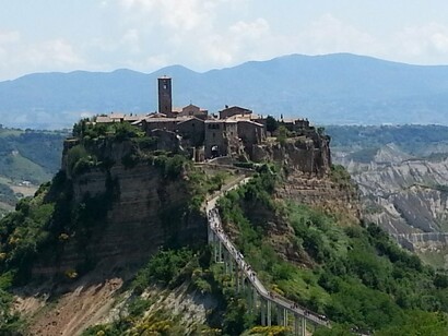Vista di Civita di Bagnoregio