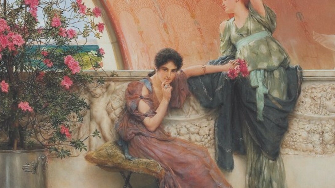 Lawrence Alma-Tadema. Courtesy of Belvedere Museum