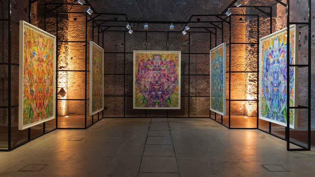 Wu Jian’an, Metamorphosis, exhibition view. Courtesy of the Museo Nazionale Romano