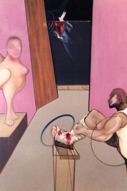 Francis Bacon. Courtesy of Marlborough Gallery