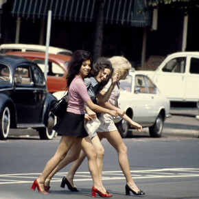 Beethovenstraat, Amsterdam, 1967, Ed van der Elsken. Nederlands Fotomuseum Rotterdam. © Ed van der Elsken / Ed van der Elsken Estate, courtesy Annet Gelink Gallery