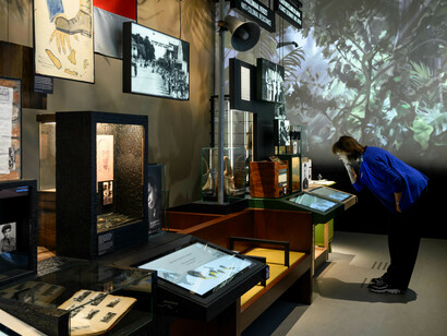 The former dutch colonies from WWII to independence, exhibition view. Courtesy of Verzets Resistance Museum