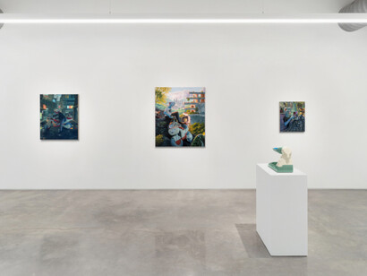 Jeremy Olson, Plague Antenna: prologue, exhibition view. Courtesy of Mindy Solomon