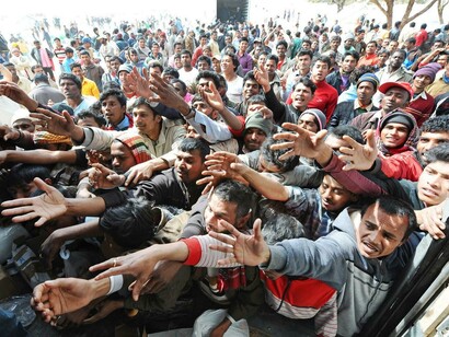 A tragédia da imigração para a Europa, um terço foram sujeitas a violência e tortura.