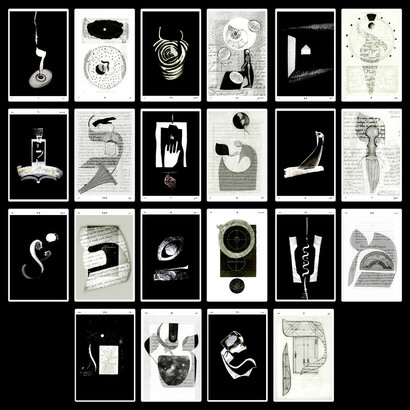 Letizia Ardillo, The forms of knowledge, 22 elements of 20x28 cm each, 2021