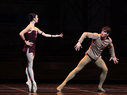 Natalia Osipova and Roberto-Bolle in Notre Dame de Paris, ph Rudy Amisano