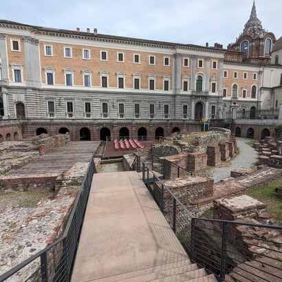 Teatro romano di Torino, Italia