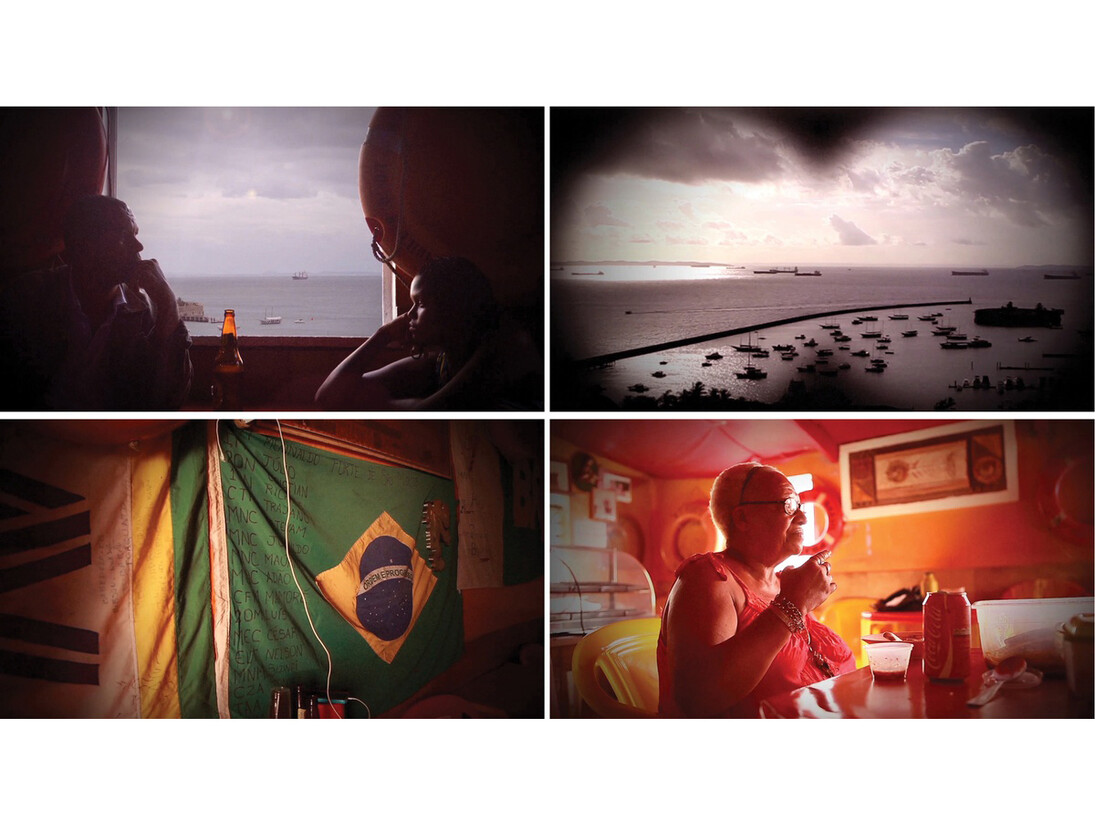 Virginia de Medeiros, manilas bar – casa da marinalva - da série em torno dos meus marítimos, 2014, fotografia e vídeo
4 fotografias 50 x 70 cm cada e um vídeo 8”55’