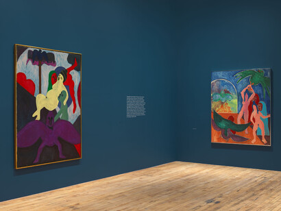 Bob Thompson: So let us all be citizens, installation view, 2023, 52 Walker, New York. Courtesy 52 Walker, New York