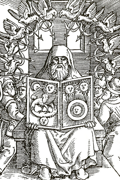 Hermes Trismegisto, figura donde se mezclan tradiciones heterogéneas y divinidades como el dios egipcio que los griegos llamaban Tot y el propio Hermes, es el personaje principal de la literatura ocultista