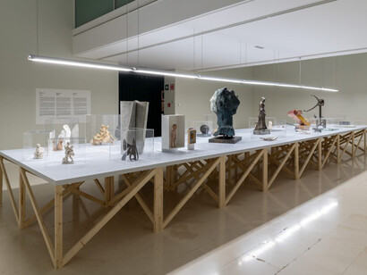 Varios artistas, Un contínuum común indefinidamente liso, vista de exhibición. Cortesía del Institut Valencià d’Art Modern