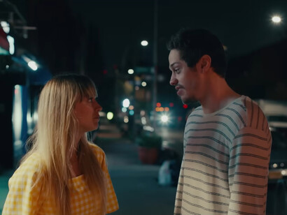 The lead couple of Alexandre Lehmann's ''Meet Cute''