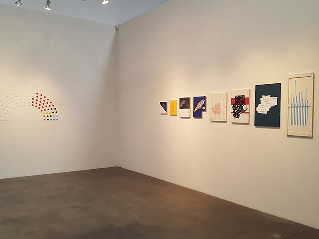 Greg Colson, Exhibition view. Courtesy of Craig Krull Gallery
