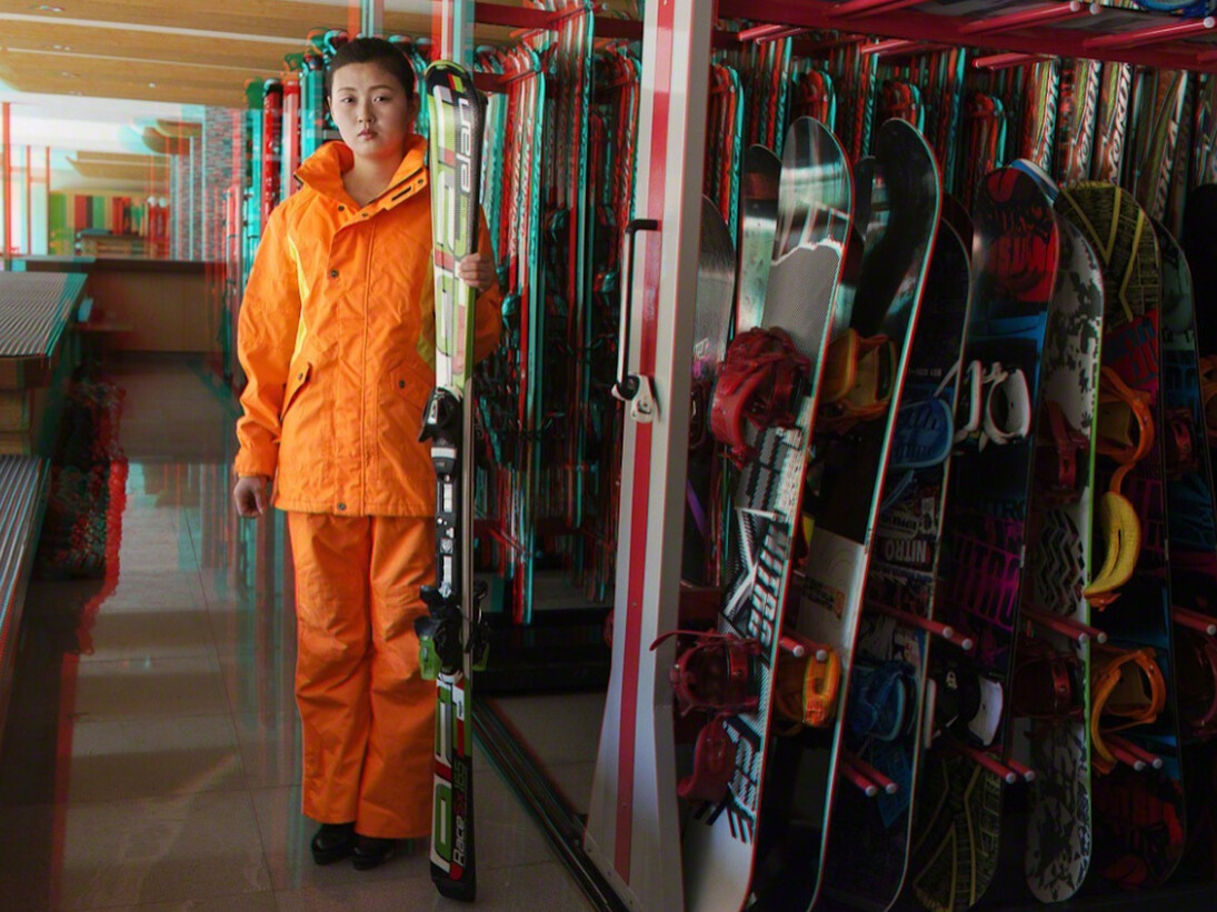 Matjaž Tančič, #101. KIM SOL JU, 21, Server, Masik Ryong Ski Resort. Courtesy of Pékin Fine Arts