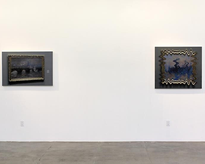 David Klamen, Exhibition view. Courtesy of Mark Moore Fine Art