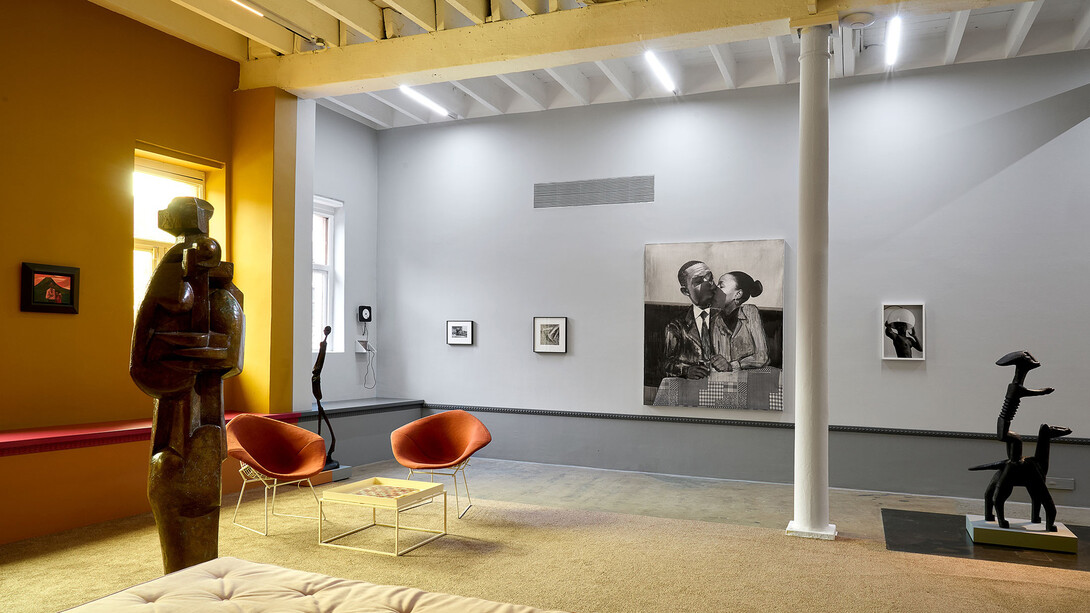 Various artists, 1, 2, 3, exhibition view. Courtesy of A4