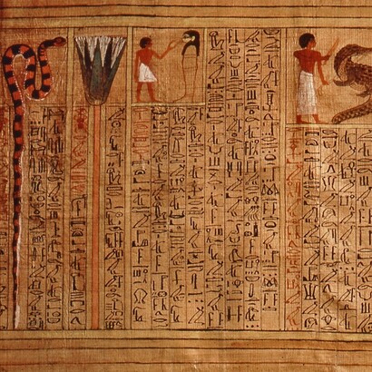 Libro dei morti di Kha AB451 S8438, Museo Egizio, Torino, Italia