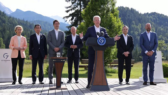 Discurso de Joe Biden, presidente de los EE. UU., durante la Cumbre de líderes del G7, 2022, en Alemania