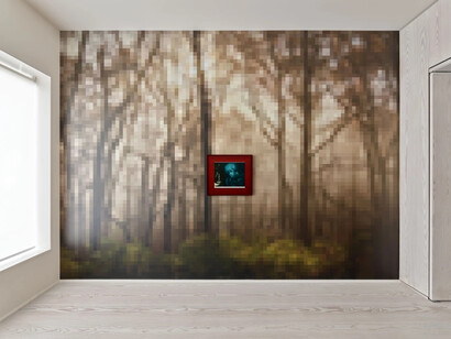 Andrew Sendor, River, exhibition view. Courtesy of Newchild