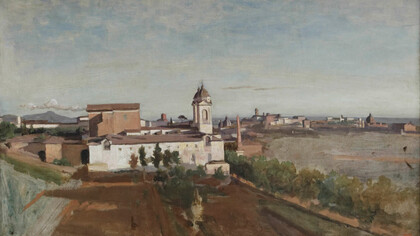 Jean-Baptiste Camille Corot, Trinità dei Monti