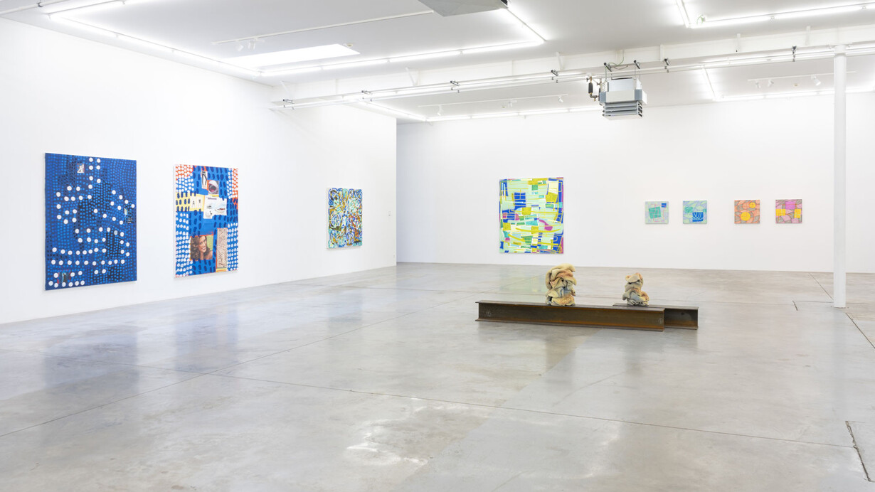 Various artists, Soft chaos, exhibition view. Courtesy of Ceysson and Bénétière Gallery