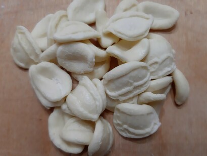 Le orecchiette fresche fatte a mano