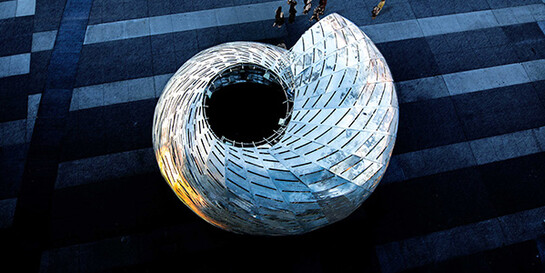 Orbit Pavilion. Courtesy of The Huntington 