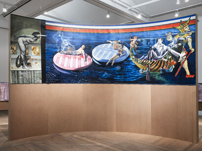Various artists, House of Nisaba: new stories of painting, exhibition view. Courtesy of Moderna Museet