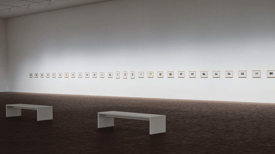 Gerhard Richter, Overpainted photographs, vue de l'exposition. Avec l'aimable autorisation de LUMA Arles