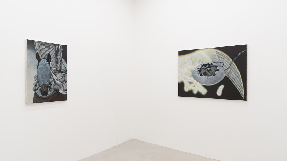 Isaac Soh Fujita Howell, Malign influence on the information interchange, vista della mostra. Cortesia di T293