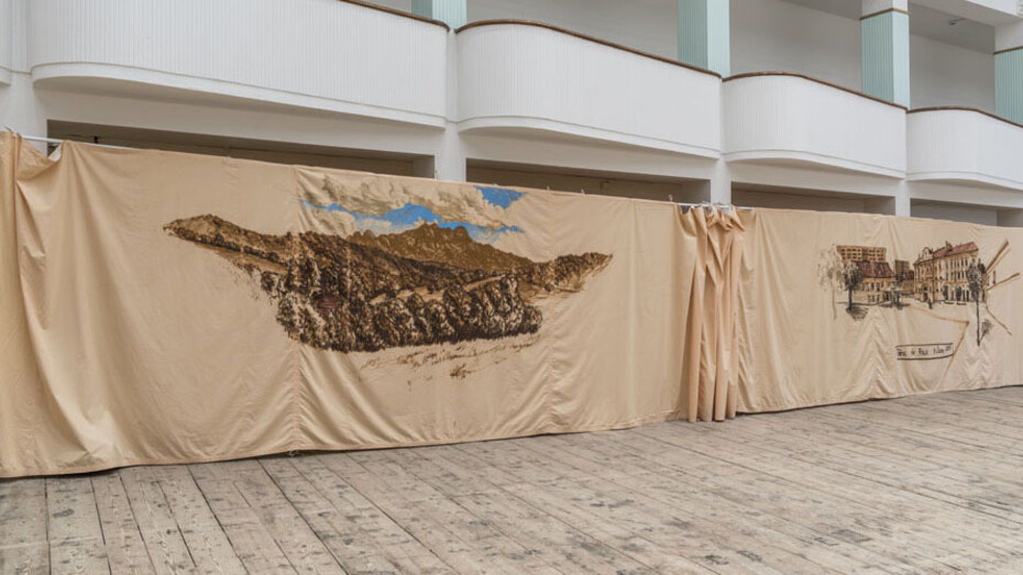 Drawing a Line through Landscape. Courtesy of Galleria Continua