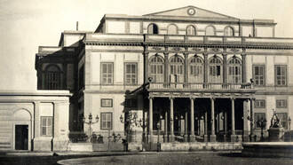 Pietro Avoscani, il Teatro dell'Opera del Cairo costruito nel 1869 (e distrutto da un incendio nel 1971)