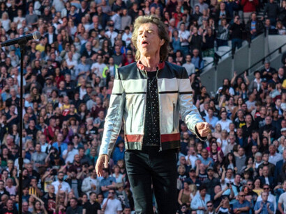 Jagger's fashion worked because it was inseparable from his stage presence with The Rolling Stones