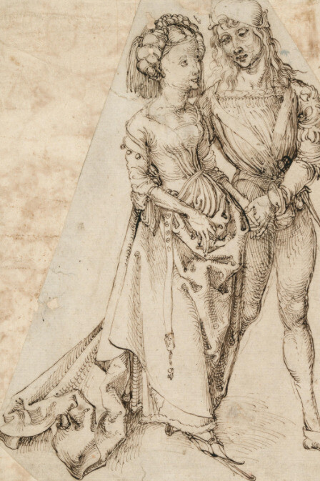 Albrecht Dürer, Liebespaar, um 1493-1494
