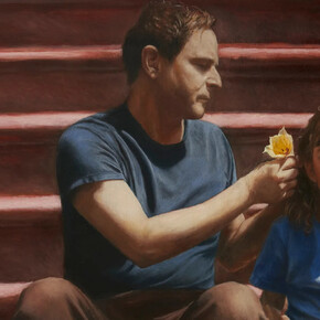 Giangiacomo Rossetti, Feelings as a formal exercise 1 yellow tulip (detail), 2025. Courtesy of Mendes Wood DM