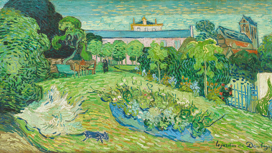 Matthew Wong, Vincent van Gogh. Painting as a last resort, artwork in exhibition. Courtesy of Albertina Museum
