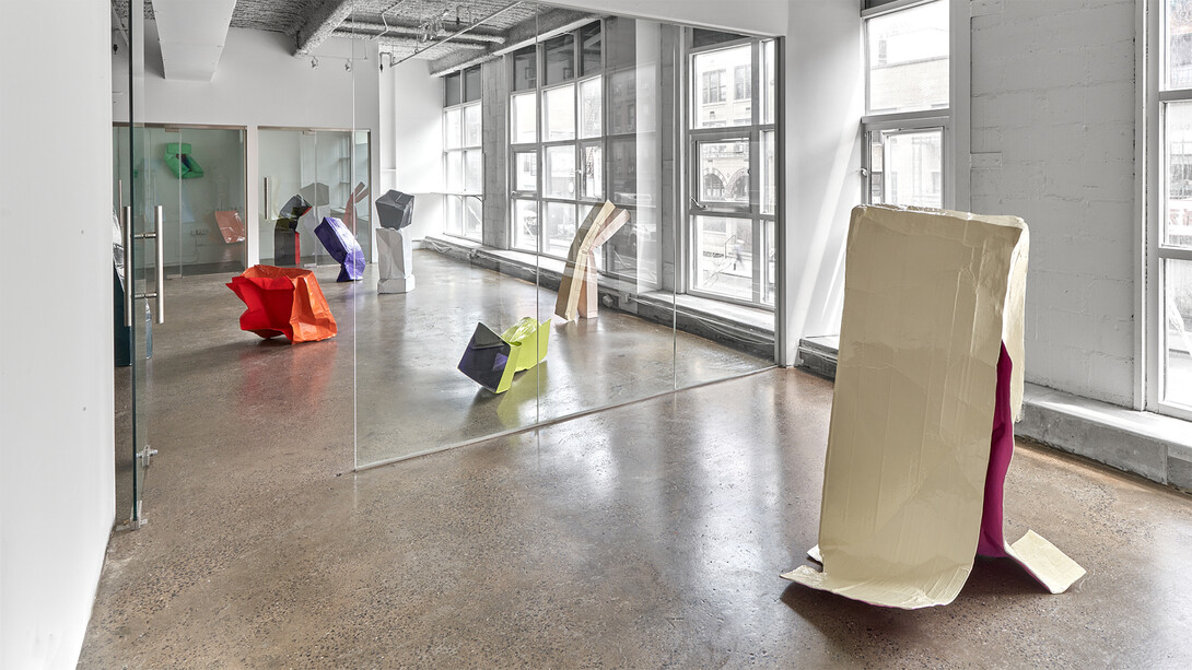 Lina McGinn, Dear John, exhibition view. Courtesy of Europa Gallery