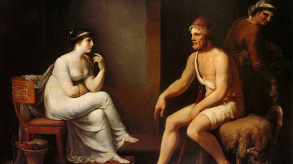 Johann Heinrich Wilhelm Tischbein, Odisseo e Penelope