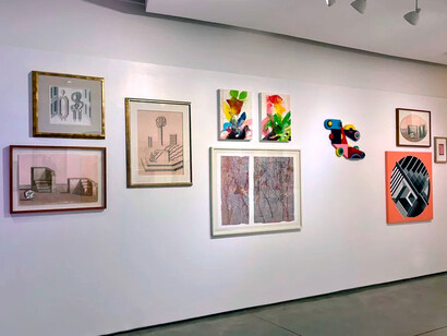 Various artists, Why is the future pink? Exhibition view. Courtesy of Otto Galelry