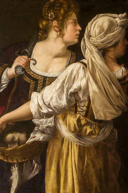 Artemisia Gentileschi, Judith y su doncella