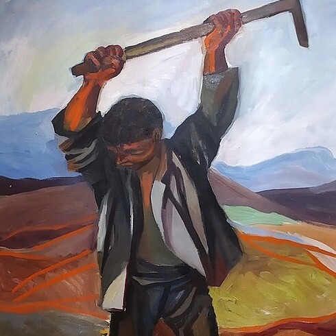 Renato Guttuso, Bracciante siciliano, 1940