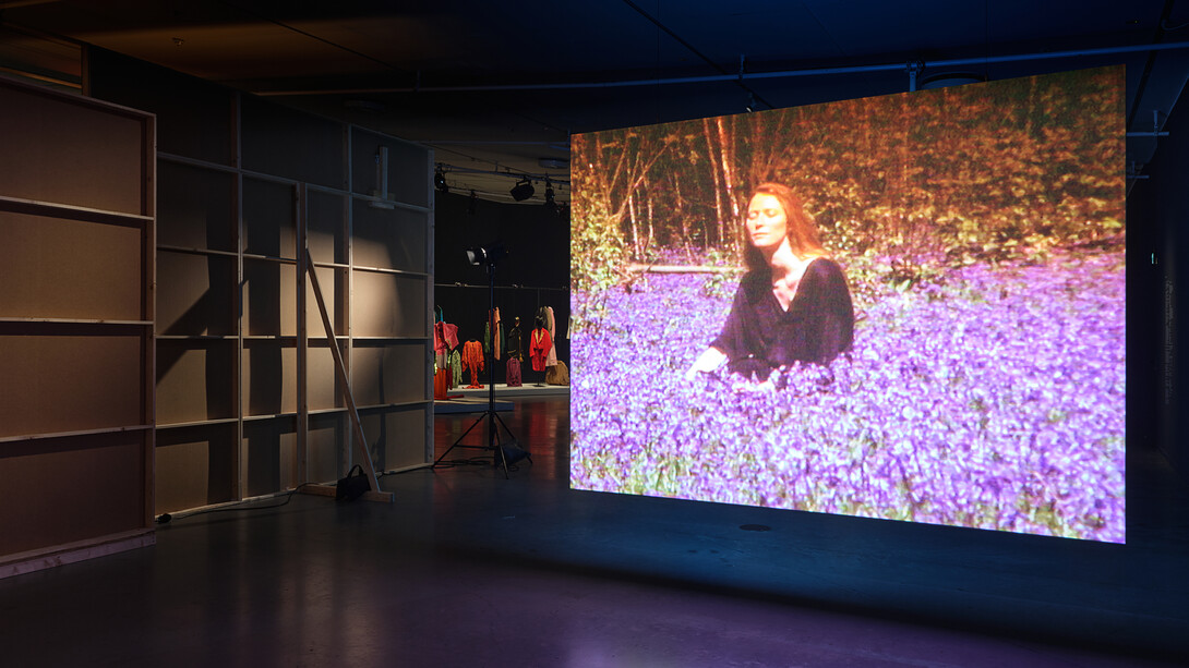 Tilda Swinton, Ongoing, exhibition view. Courtesy of Eye Filmmuseum