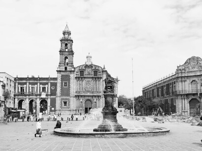Plaza de santo Domingo, Ciudad de México