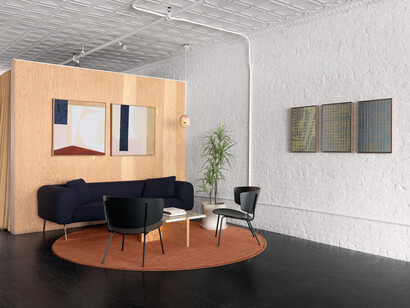 Various artists, In soft motion, exhibition view. Courtesy of Uprise Art