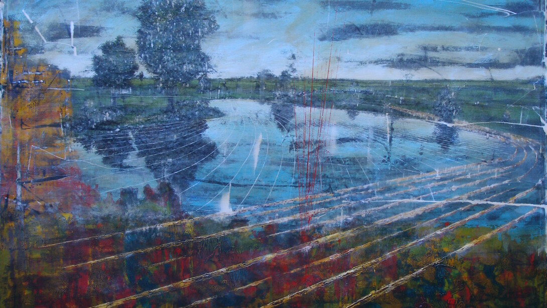 Forbici Jernej, Use and Abuse, 2015, Acrilico e olio su tela, 210x260 cm