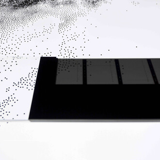 Ryoji Ikeda, supersymmetry (experiment), copyright Ryoji Ikeda, 2014. Photo: Ryuichi Maruo