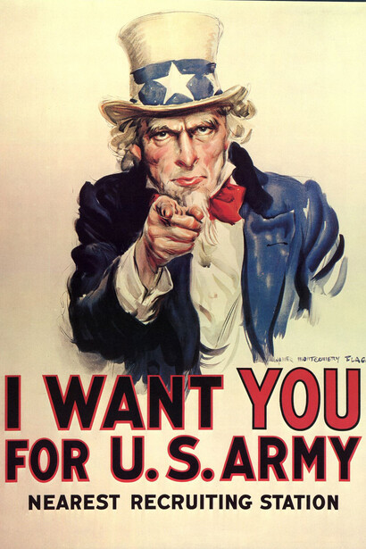 J. M. Flagg – Uncle Sam poster
