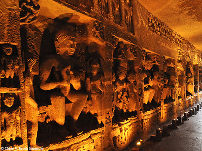 The caves of Ajanta