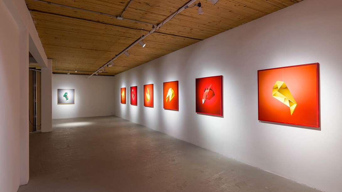 Gilles Tarabiscuité, Réalité dés/augmentée 2.0, vue d’exposition. Avec l’aimable autorisation d’Art Mûr