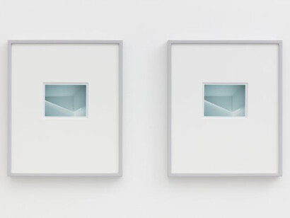 Peter Liversidge, Propped Velux, photo by Angus Mill. Courtesy of Kate MacGarry Gallery